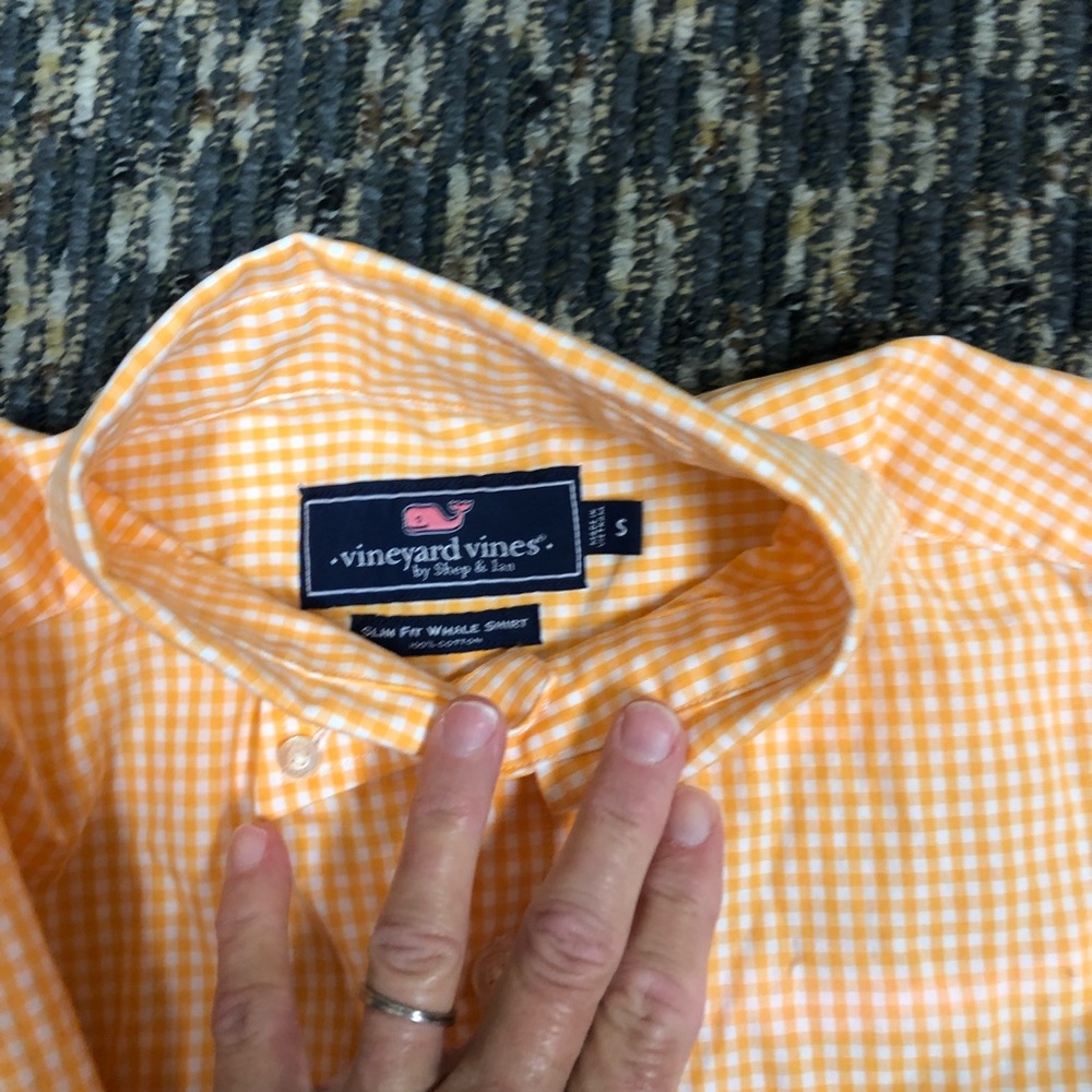 Vineyard Vines Slim Cut Button Down Euc Beautiful… - image 3